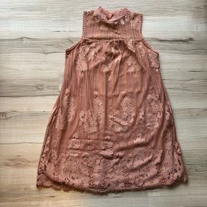 Xhilaration Sleeveless Lace Dress - Size XS